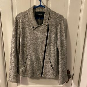 Size 3, torrid tweed asymmetrical jacket